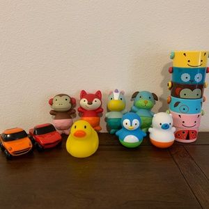 Baby Bath Toy Set Toddler Bath Toys Lot Munchkin Skip Hop